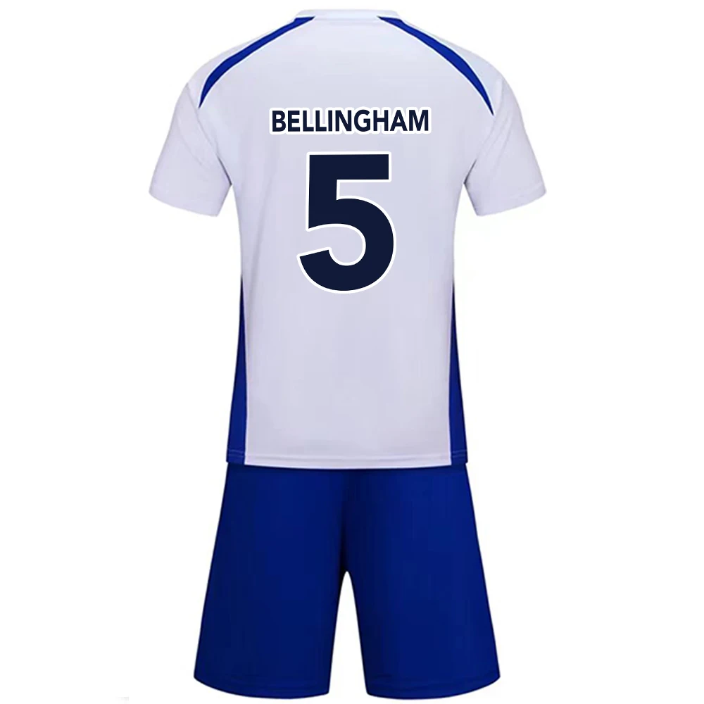 SoccerJersey per bambini maglie da calcio maglie maglia da calcio giovanile Set per ragazzi e ragazze con calzino vestiti per bambina