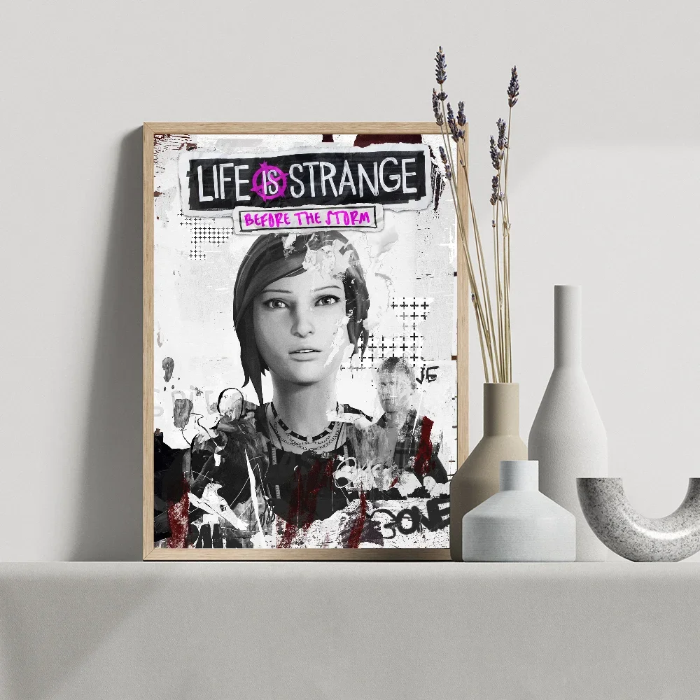 1PC Life Is Strange 2 Before The Storm Video Game Movie Sticky Posters Retro Kraft Paper Room Cafe Aesthetic Art Wall Painting