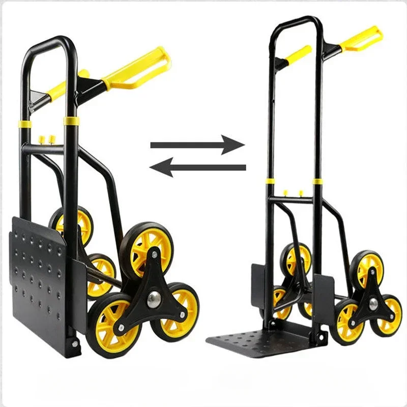 Camion in movimento, scale su e giù