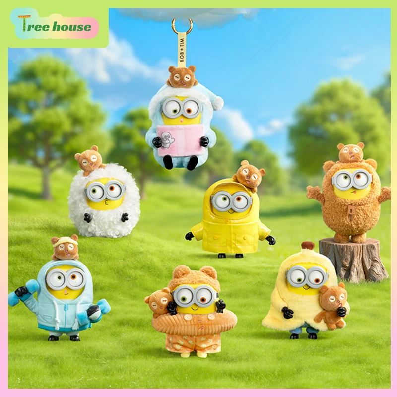 

Оригинальные 52 игрушки, глухая коробка с миньонами, серия «Better Together», виниловый плюшевый подвесной настольный орнамент, экшн-фигурка, милые аниме-подарки, игрушка