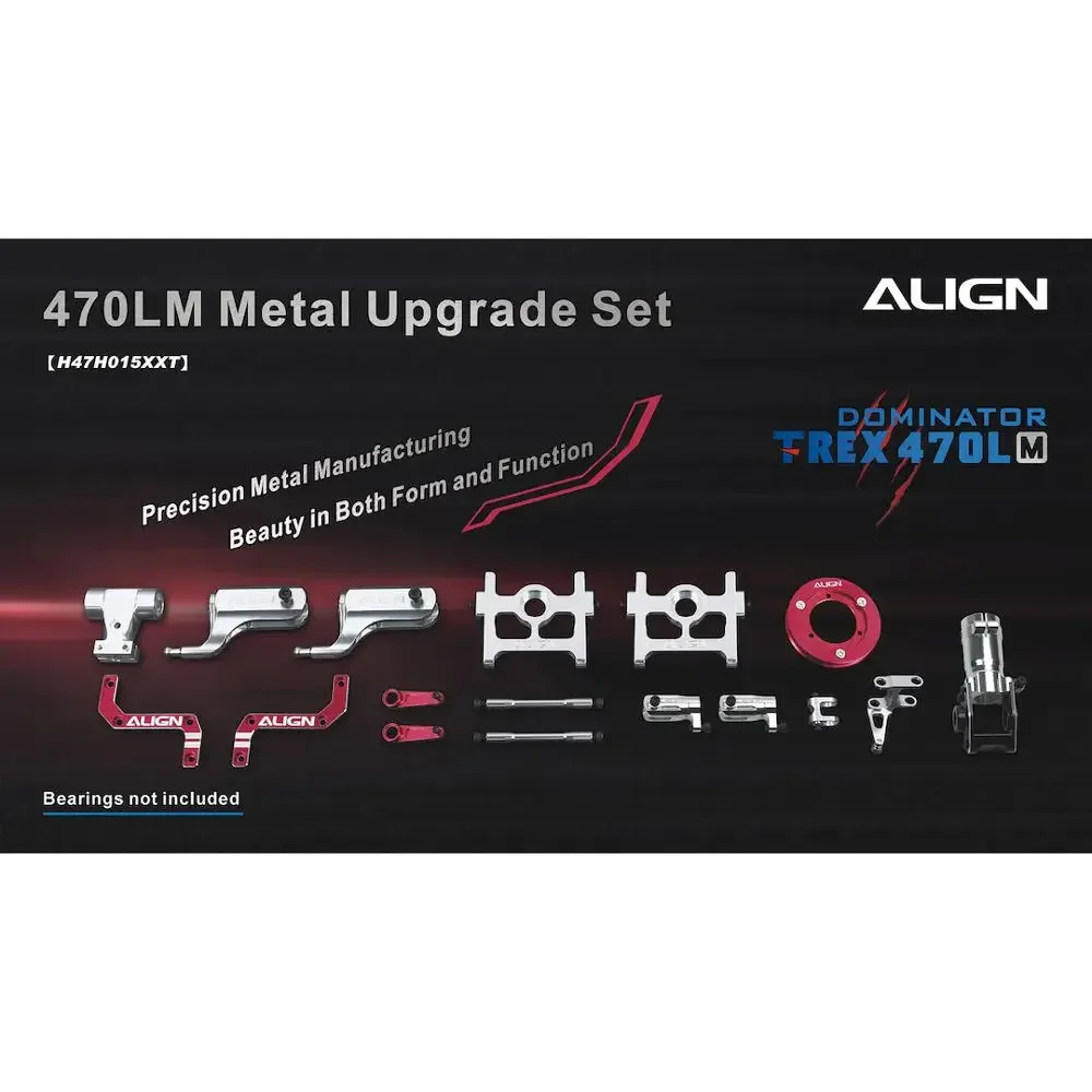 

Align Trex 470LM Metal Upgrade Set H47H015XXW Trex 470 Spare Parts RCHelicopter