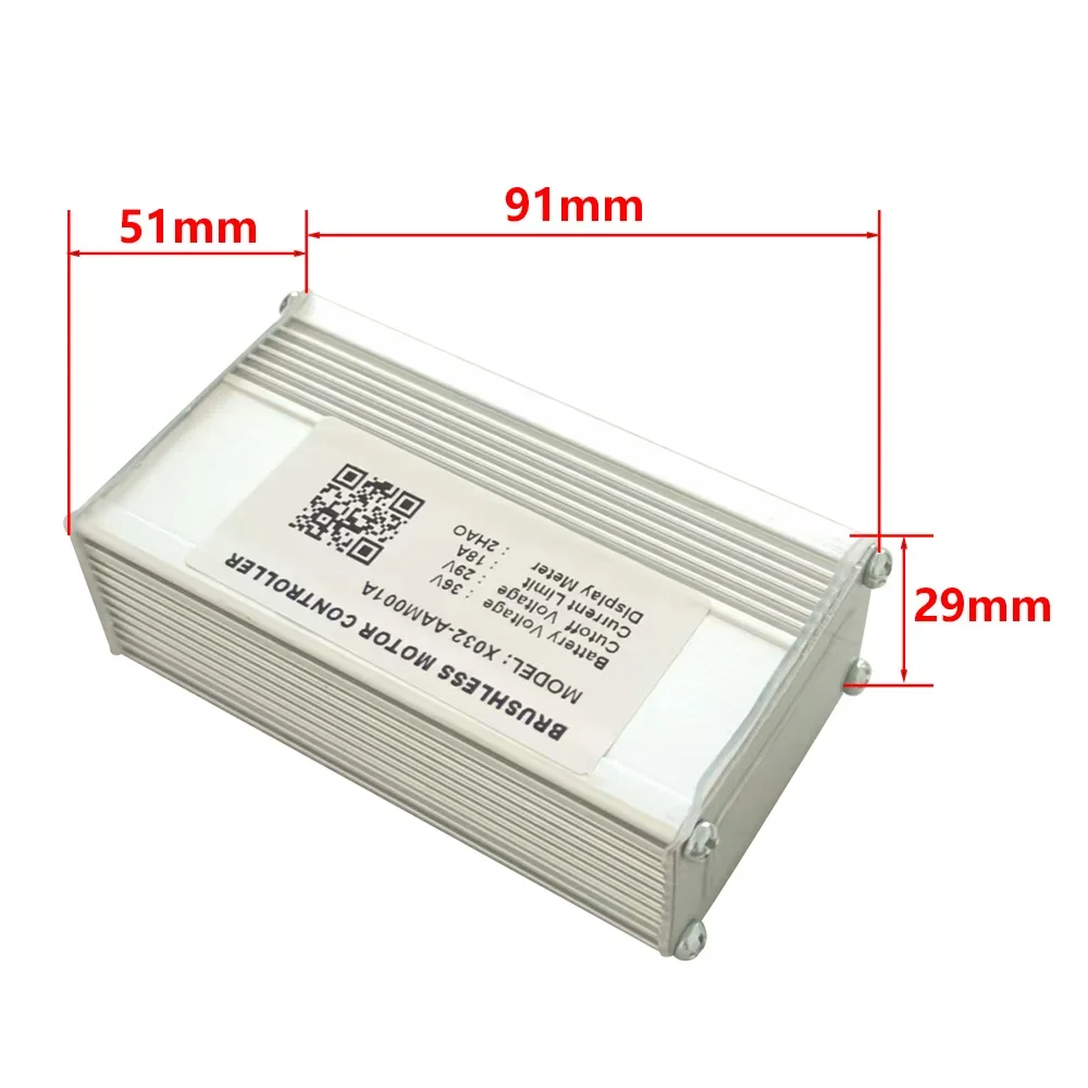 

Nulkomma Electric Bike Brushless Motor Controller X032-AAM001A 36V 18A for 2HAO Protocol Display Electric Scooters MTB Speed
