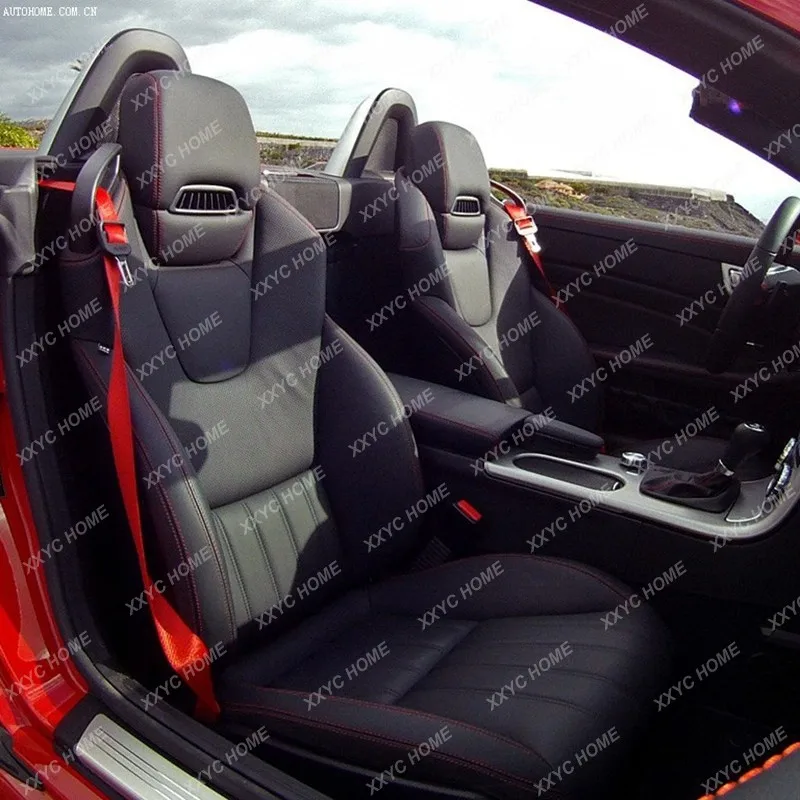 

SLK R172 Roadster 2011 2012 2013 2014 2015 2016 Faux Leather Custom Car Seat Covers Protector Accessories