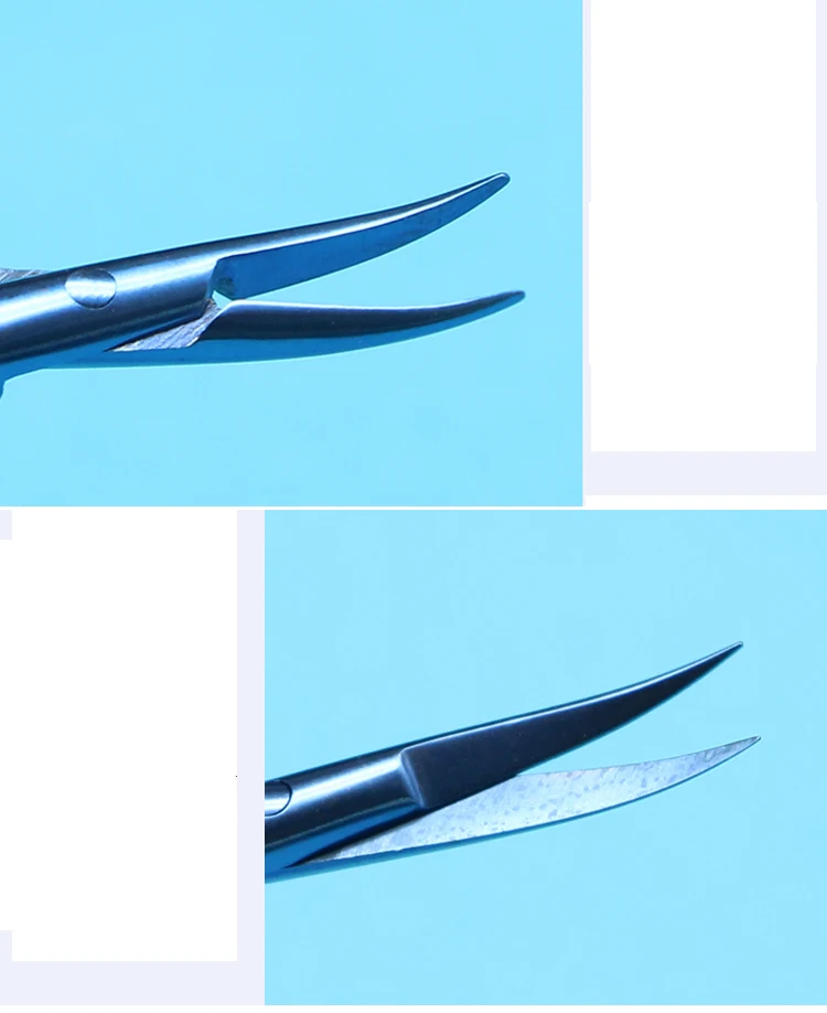 Titanium Tlloy Surgical Instruments Ophthalmic Microsurgical Dental Instruments Needle Holders + 11.5cm Scissors +Tweezers