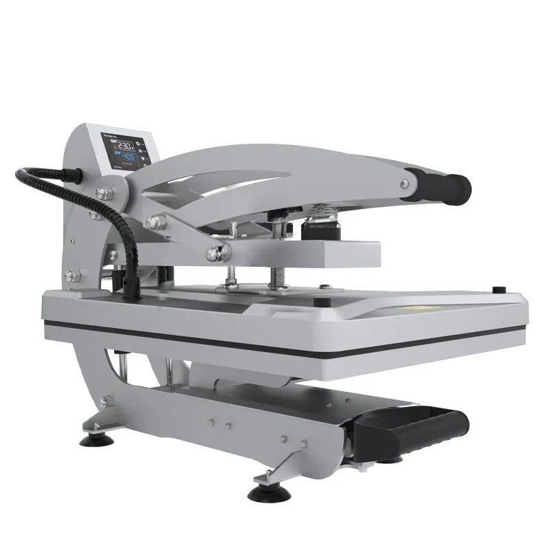 

heat press machine 40x50 Automatic Open Heat Press Machine with Drawer