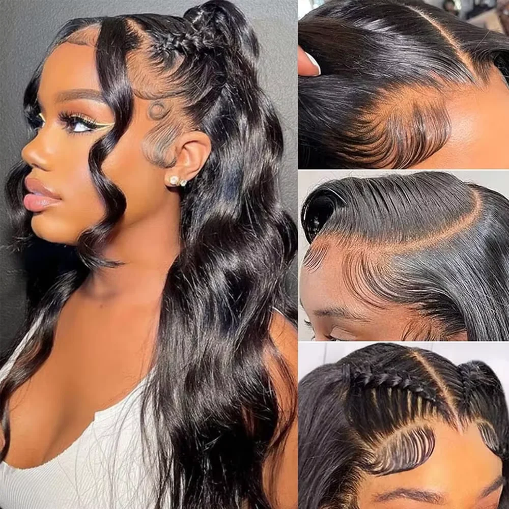 

Body Wave 13x6 Hd Transparent Lace Wig Human Hair For Women Choice Pre Plucked 30 Inch Wavy Frontal Brazilian Cheap Wigs