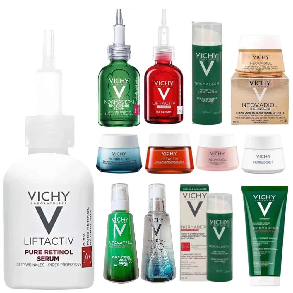 

VICHY Retinol Smoothing Skin Essence Purifying & Oil Controlling Moisturizing Cream Salicylic Acid Facial Repair Cream Skin Care