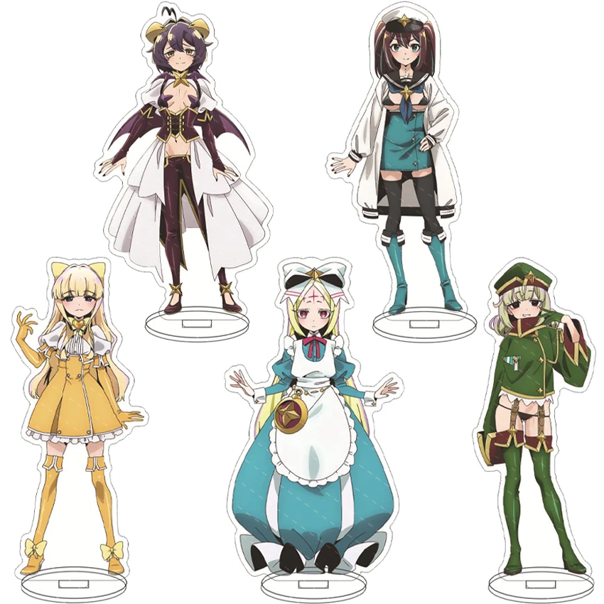 16CM Anime-Figur: Magische Mädchen-Hommage – Hiiragi Utena, Araga Kiwi, Morino Korisu, Akoya Matama – Cosplay-Acryl-Ständer-Ornamente