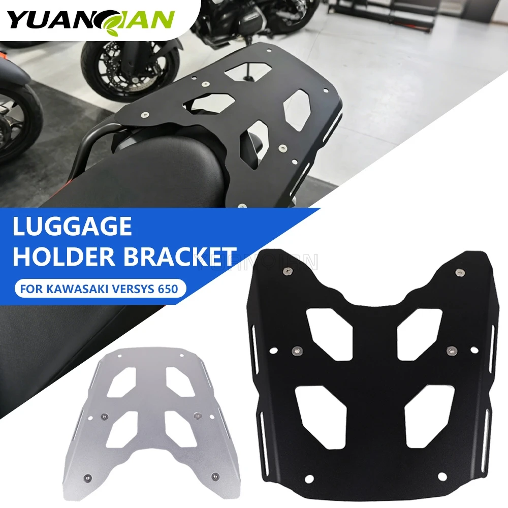 Motorcycle Versys650 FOR Kawasaki Versys 650 15 2016 2017 2018 2019 2020 2021 Luggage Carrier Cargo Rack Shelf Bag Stand Holder