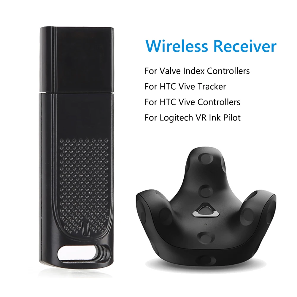 SteamVR Steam USB Dongle for Valve Index Controllers and HTC Vive Tracker USB Dongle Receiver Portable Wireless Receiver Adapter