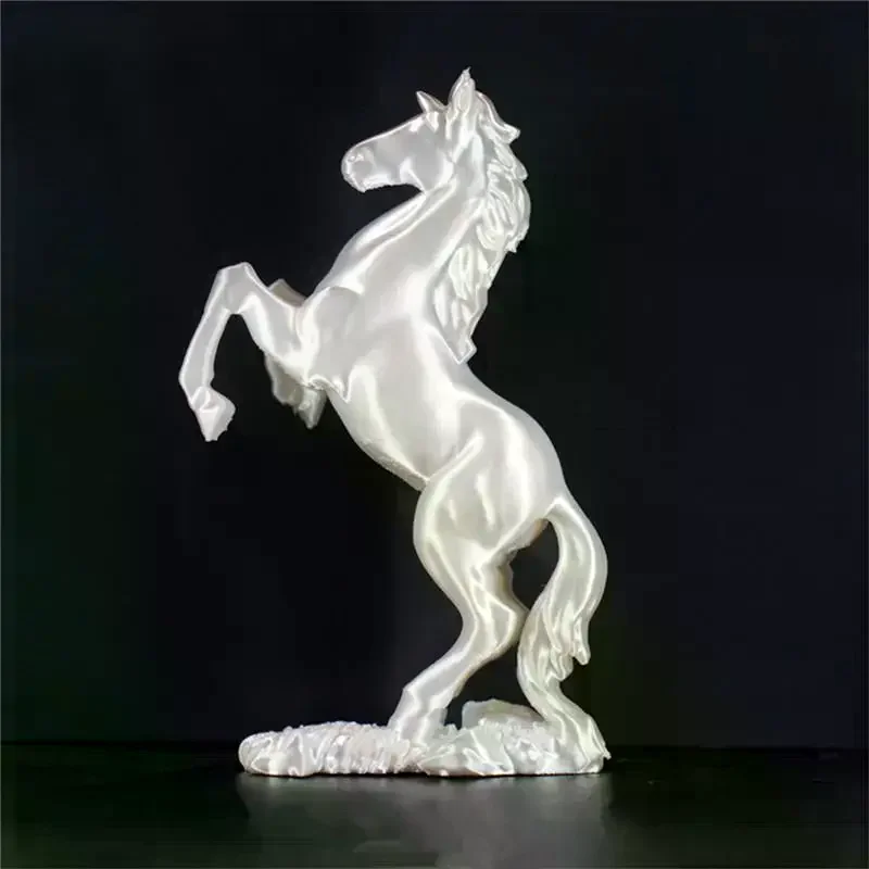 3D Printed Horse Statue Pegasus Sculpture Horse Ornament Modern Animal Art Decor Success Symbol For Home & Office