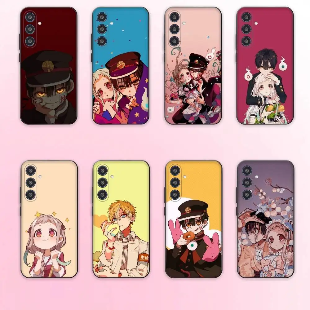 

Toilet Bound Hanako Kun TBHK phone Case For Samsung Galaxy A73,A72,A71,A70,A53,A52,A51,Others Soft Black Shell