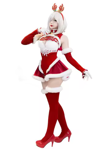 PRE SALE UWOWO 2B Cosplay 2B Cosplay Costume Dress UWOWO 2B Halloween Christmas Costume
