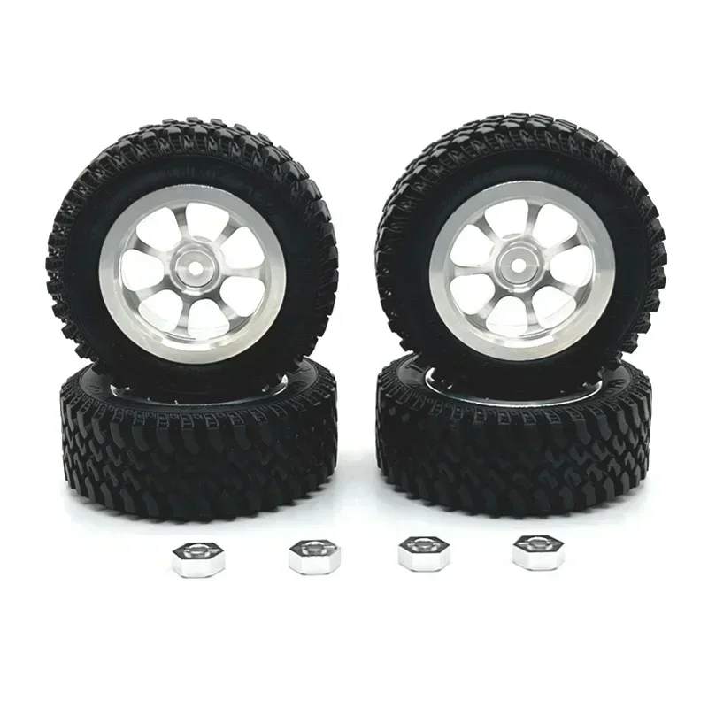 MN Model 1/12 MN128 MN86 G500 RC Four-wheel Drive Climbing Car Upgrade parts Metal Wheel Tire Combination Device Climbing Tire