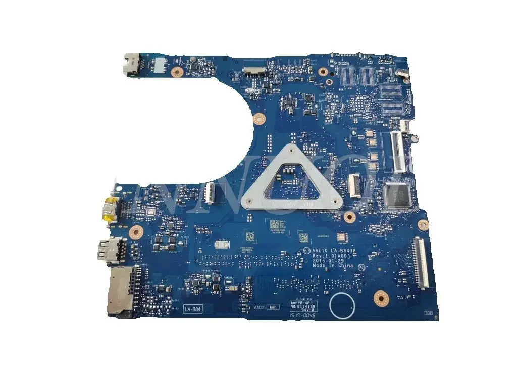 

Оригинальная материнская плата для ноутбука Dell Inspiron 5458 5558 5758 I5-5200U AAL10 LA-B843P CN-0FRV68, протестирована, хорошая, бесплатная доставка