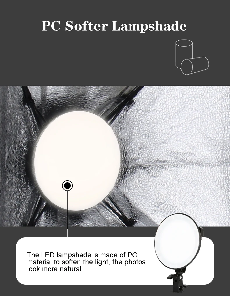 Аксессуары для видеосъемки, фотография, фотография, набор мягких чехлов 50 Вт, двухцветное заполняющее освещение, комплект из 3 софтбоксов