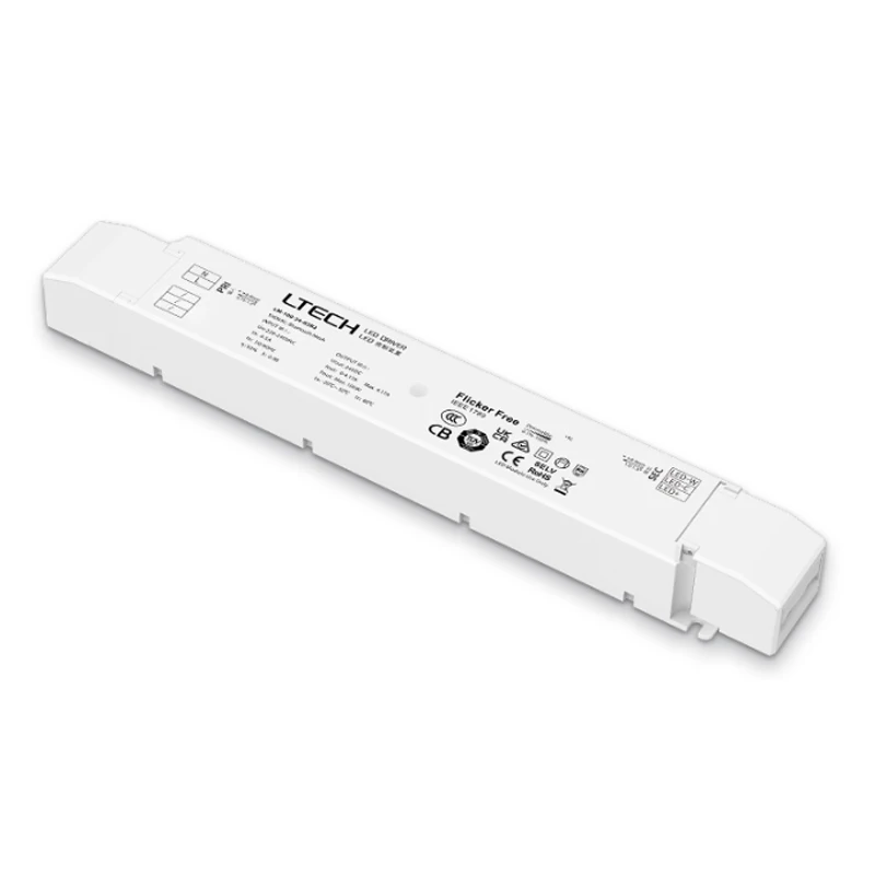 

LTECH New LED CT Dimmable Intelligent Tuya Bluetooth LED Driver 200-240V 100W 24V Output CV CCT Tunable White Power Supply