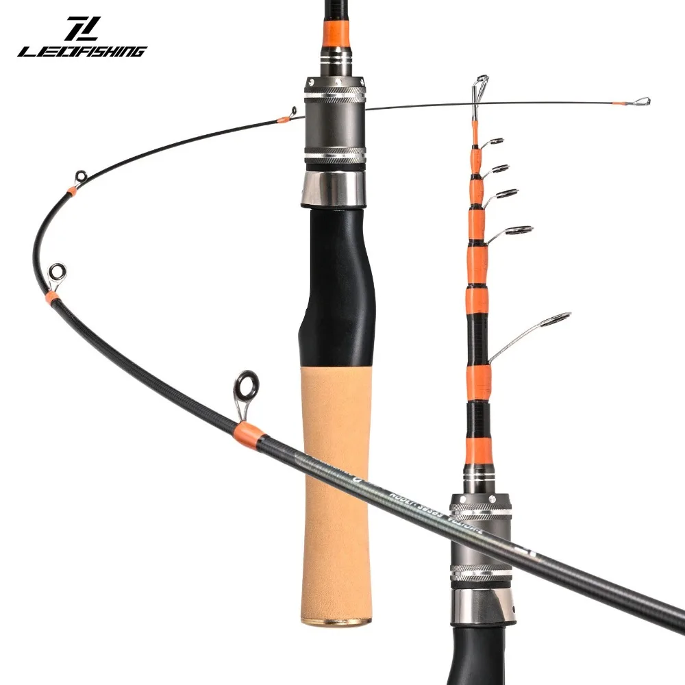 

Casting Telescopic fishing rod Spinning fiberglass Portable Fishing Rod 150cm Short Fiberglass Lure Rod Travel Fishing Equipment