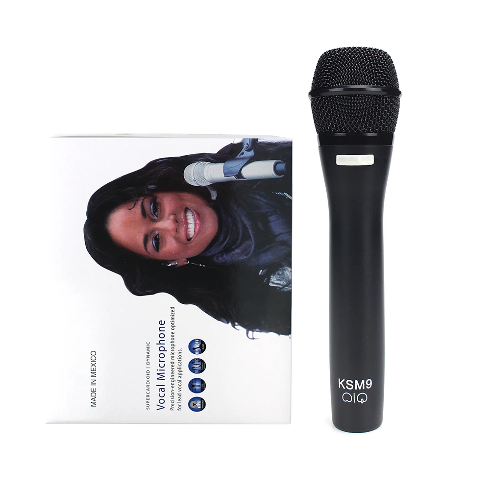 

KSM9 Wired Classic Dynamic Karaoke Professional Wired Microphone KSM9HS Wireed Microphone for mo
