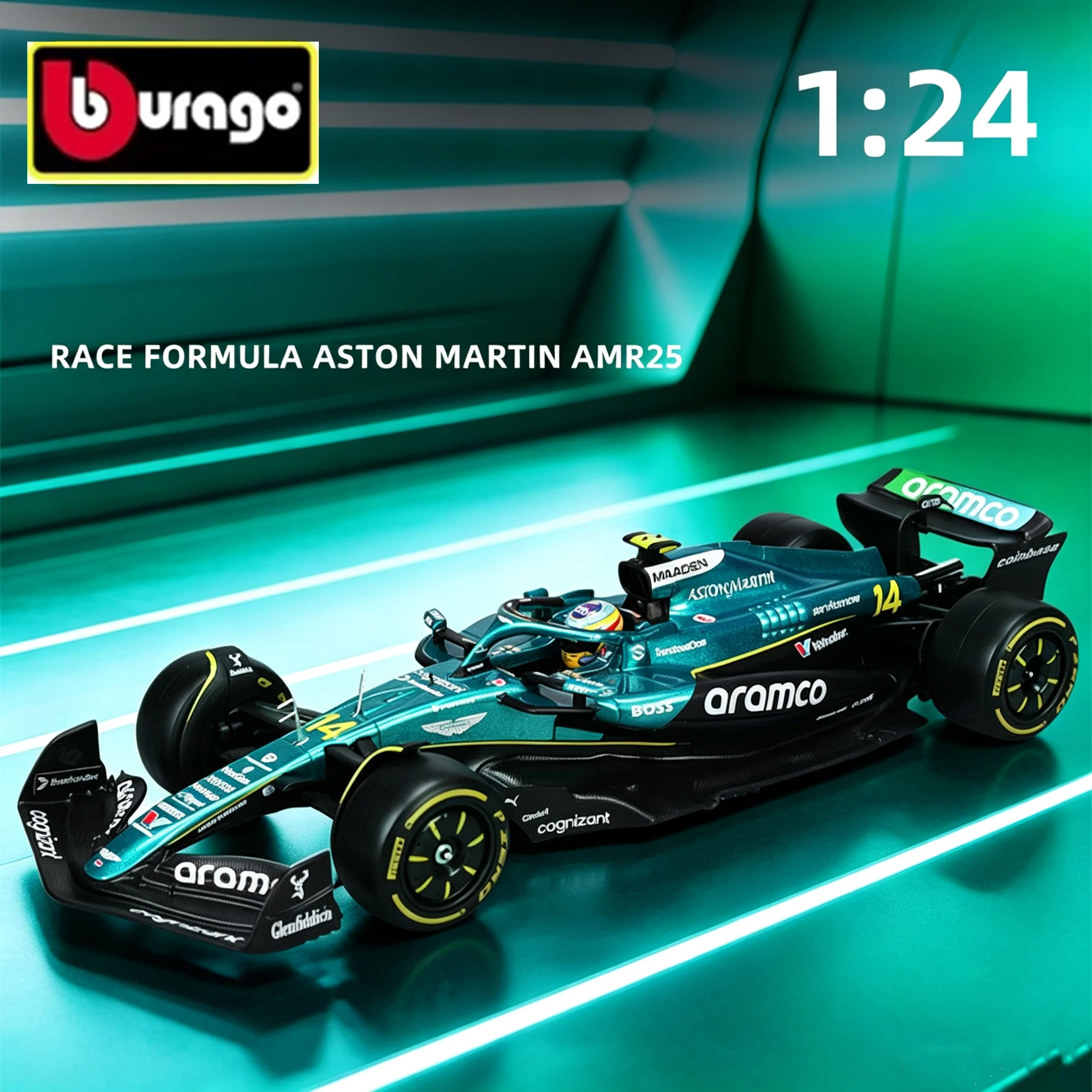 bburago-1-24-aston-martin-amr25-f1-formula-racing-car-with-driver-helmet-alloy-diecast-model-collectible-hobby-gift-for-f1-fans