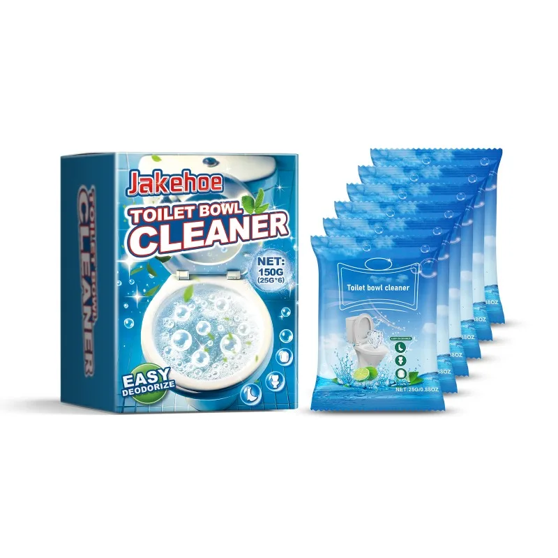Toilet Stain Cleaning Powder, Household Toilet & Bathroom Cleaner for Dirt and Urine Stains, Fragranced Toilet Cleaner