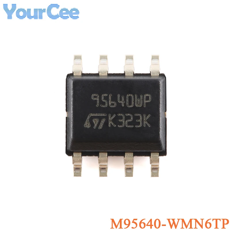 5 pz M95512 M95256 M95128 M95640 M95320 M95160 M95080 WMN6TP SOP-8 512Kbit 256Kbit 3SPI bus EEPROM chip con cloc ad alta velocità