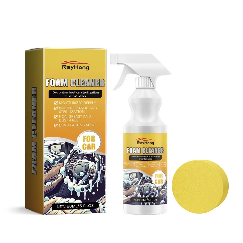 Rayhong Auto Multifunctionele Schuimreiniger Huishoudelijke Multifunctionele Decontaminatie Auto-interieur Reiniging Zorg