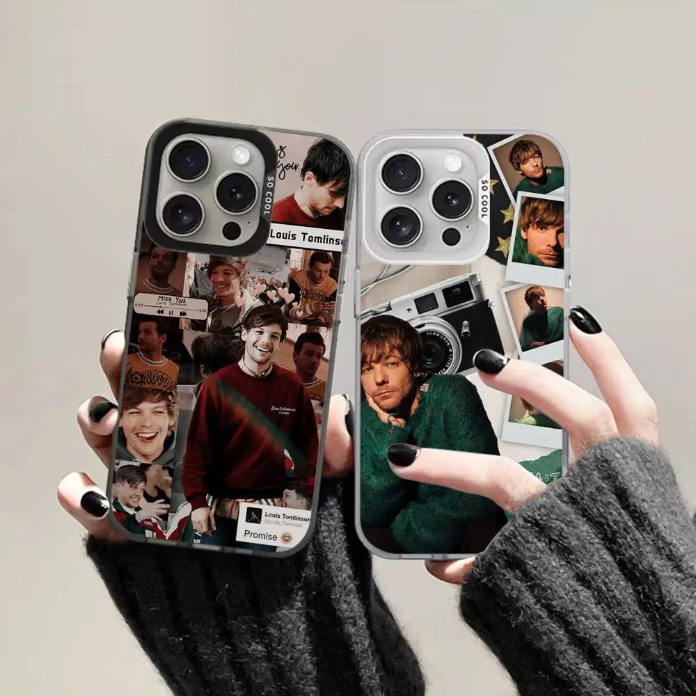 L-Louis T-Tomlinson Handyhülle für iPhone 17 16 15 14 13 12 11 Pro Max Plus X XR XS Max Stoßfeste Schutzhülle