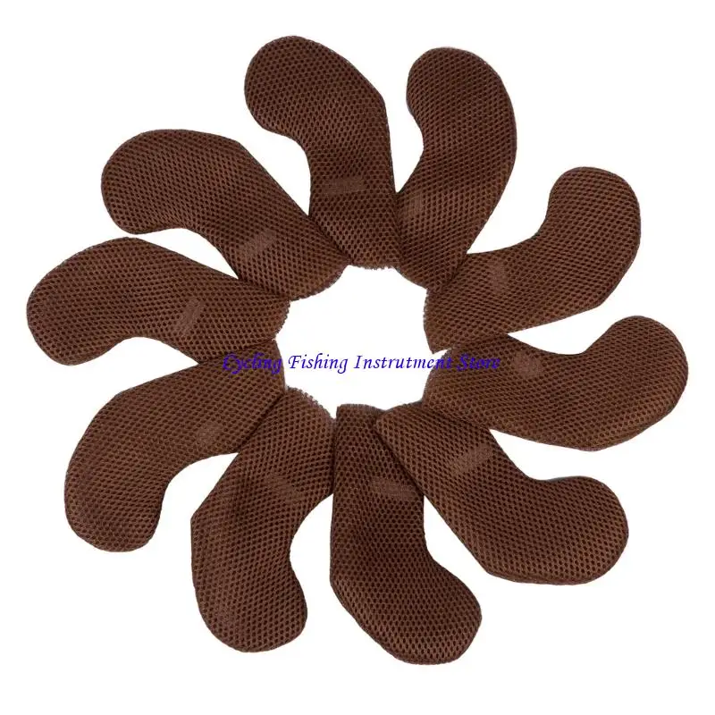 

G92F Golf Iron Protective Sleeves Golf Head Protectors Elastic Golf Club Head Covers