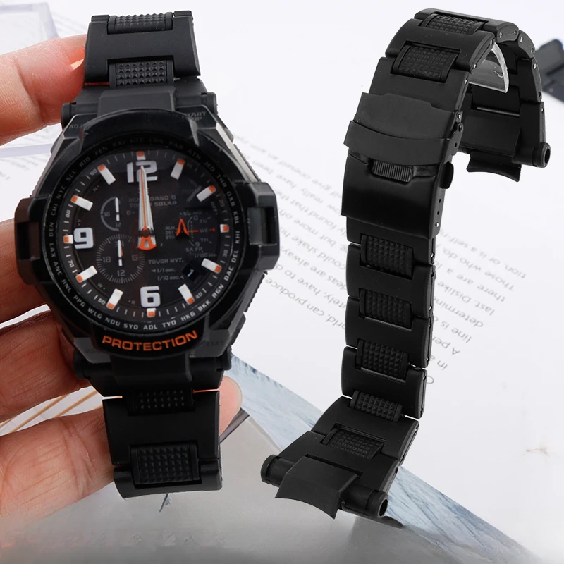 For G-shock Casio Lightweight Composite Plastic Steel Sports Air Fighter Ga1000/Gw4000 G1400/GW-A1100/Gw4000/Ga1100 Accessories