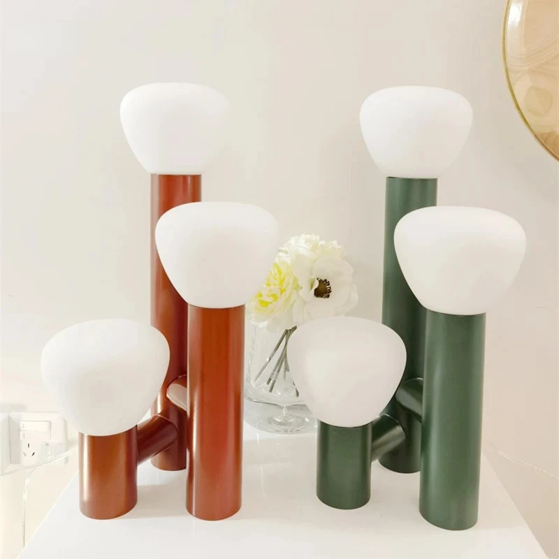 Creative Model Mushroom Table Lamp for Living Room Bedroom Bedside Modern Minimalist Design Hotel Desk Lamps