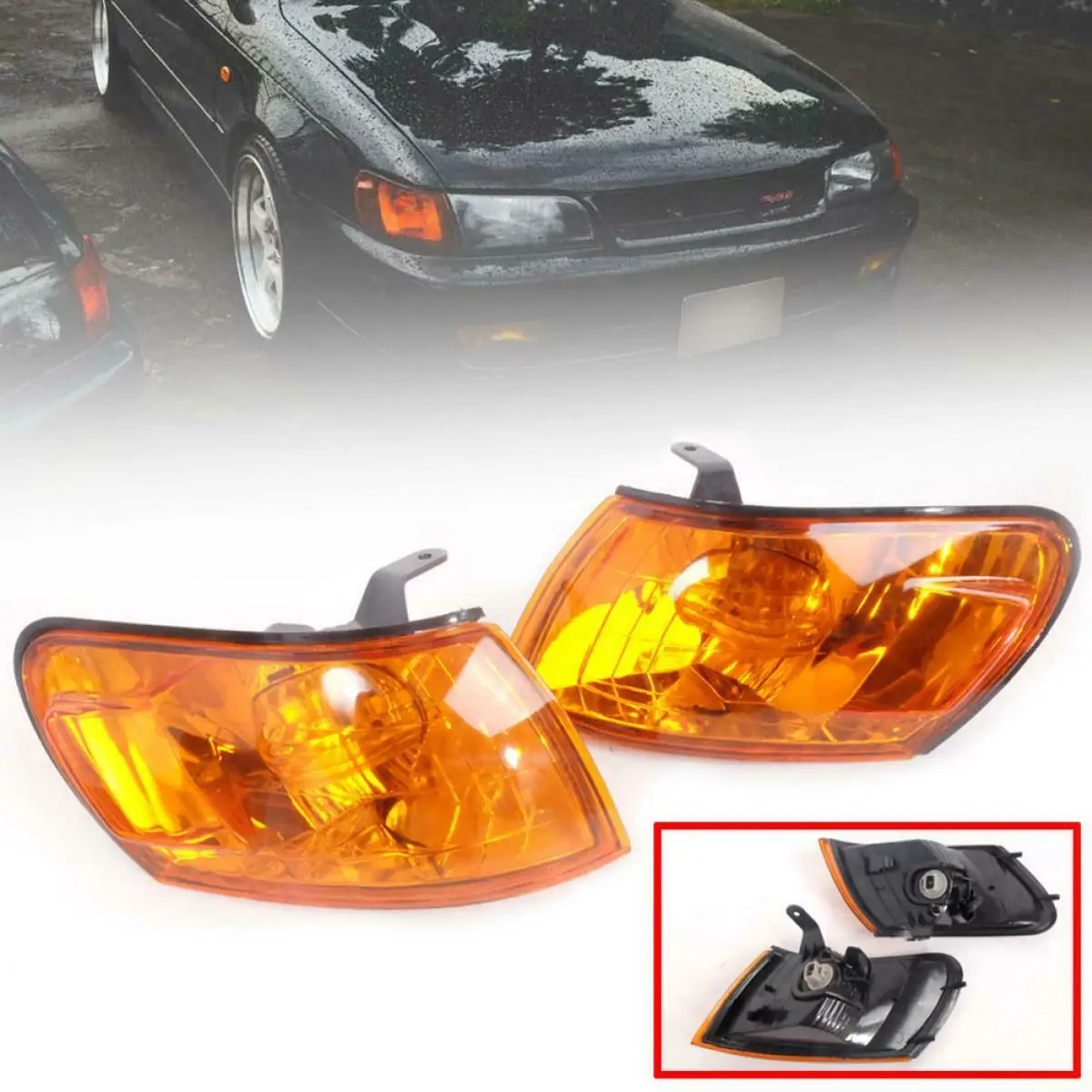 Car Front Corner Lamp Lights Fit for Toyota Corolla AE100 E100 AE101 93-97