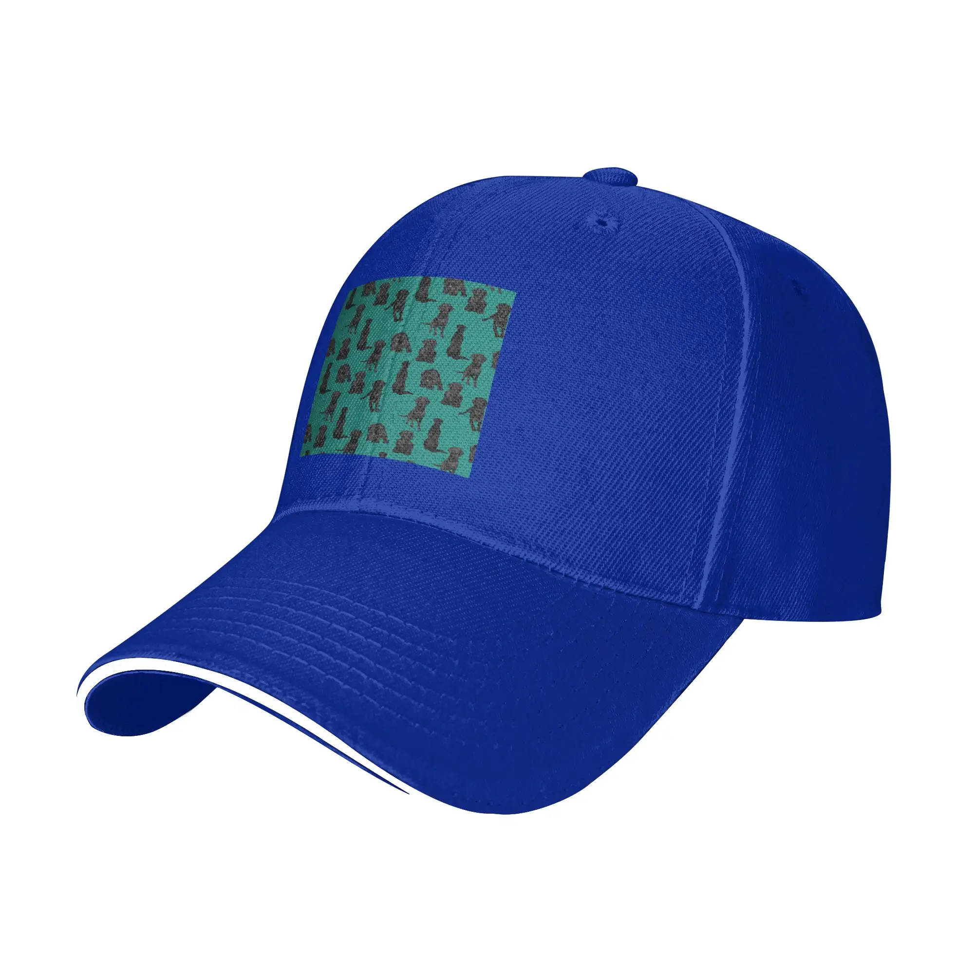 Black Labrador Retriever Dog Cap Fashion Casual Baseball Caps Adjustable Hat Hip Hop Summer Unisex Baseball Hats Customizable