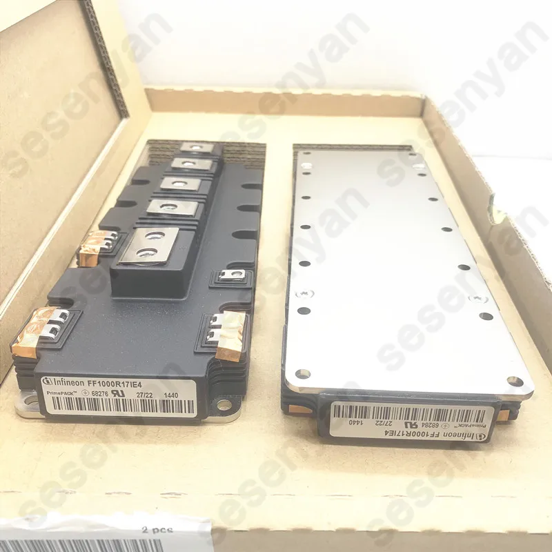 

FF1400R12IP4 FF1400R17IP4 FF1000R17IE4 FF600R12IS4F FF650R17IE4 FF900R12IE4 NEW AND ORIGINAL MODULE