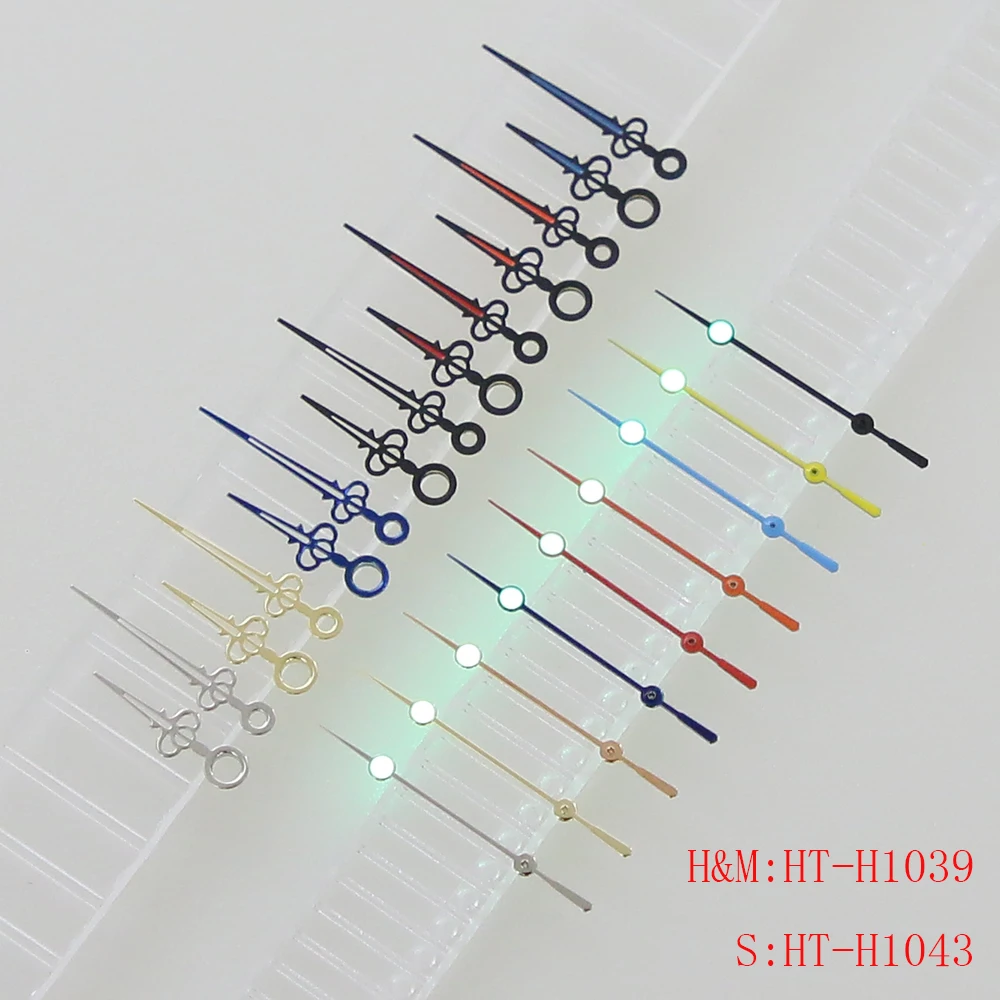 

Flower Crown Style Silver Gold Super C3 Green Luminous Fit Japan NH34 35 36 38 70 Movement SKX007 Watch Hands