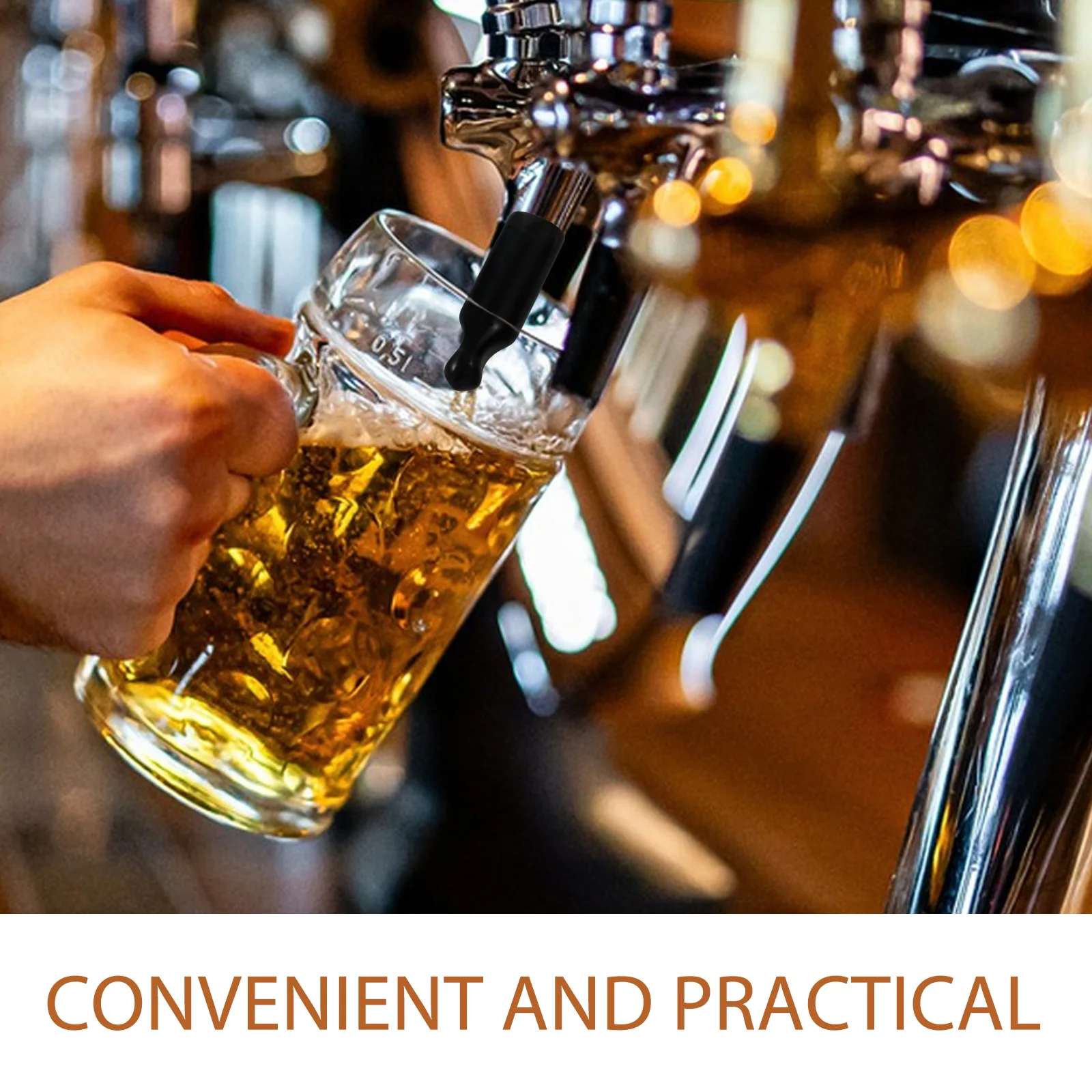 

2pcs Faucet Covers Reusable Plastic Anti-Drip Protective Caps For Tap Bar Home Use Beer Tap Protectors Covers Plastic