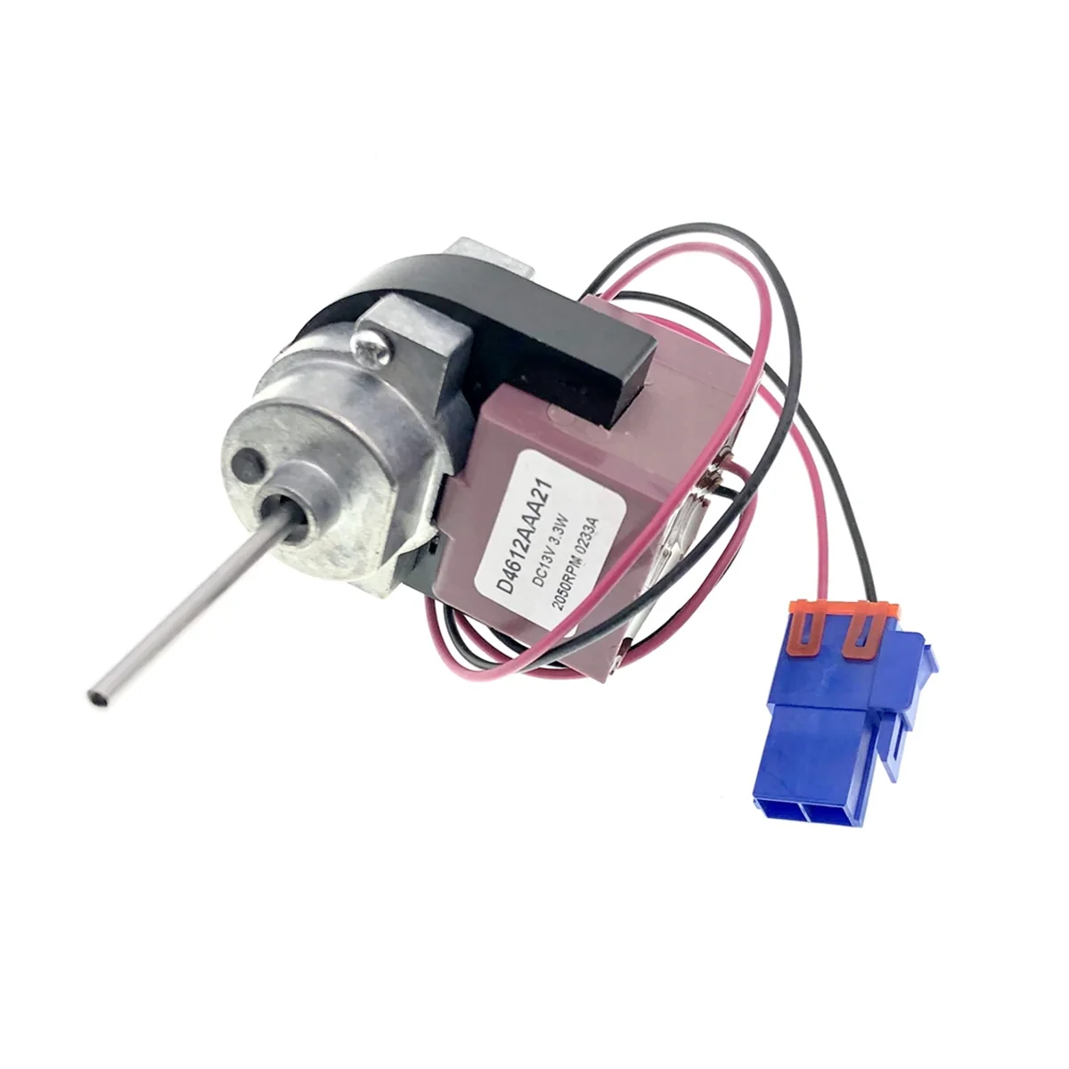 D4612AAA21 Refrigerator Evaporator Fan Motor for Daewoo Bosch BAUMATIC 3015915900 3015907300 DC 13V 3.3W 2050RPM 0.233A