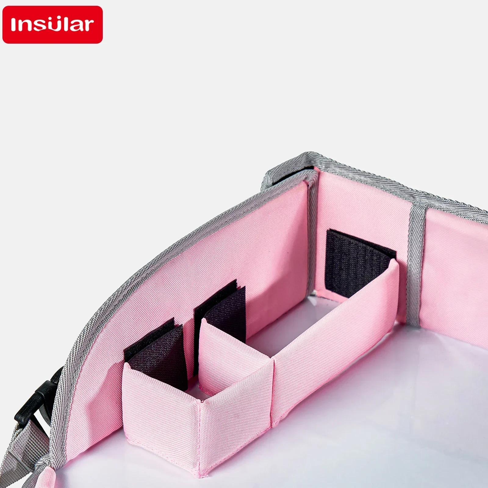 INSUALR Vassoio da viaggio per bambini Lavagna per pittura per auto portatile multifunzionale con lavagna facile da pulire Vassoio per attività d'arte per bambini