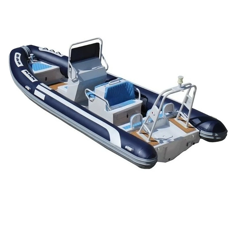 Aluminum Fishing Boat 7.5 Meter Rowing Boats 760