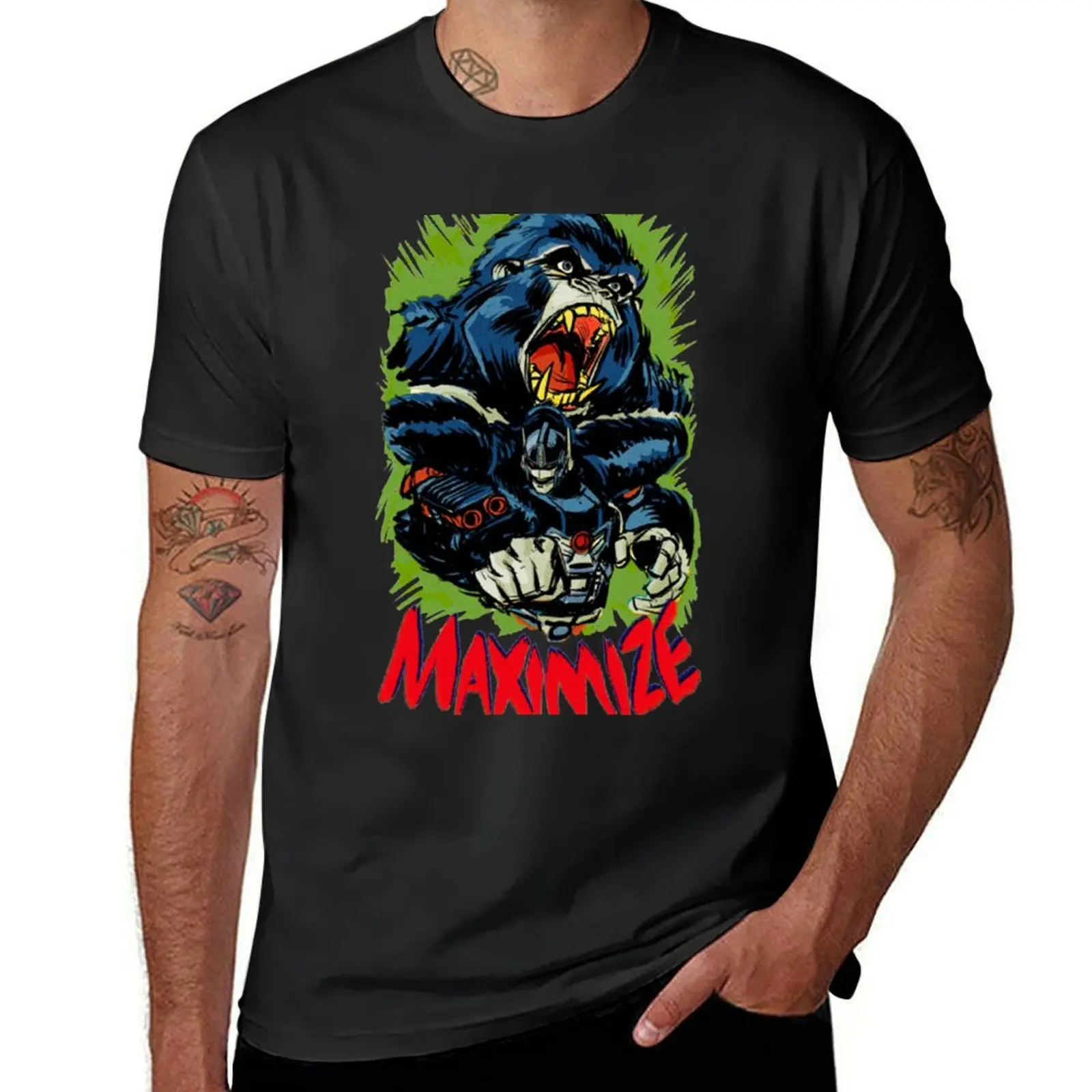 Maximize T-Shirt blanks shirts graphic tees Aesthetic clothing t shirts for men cotton