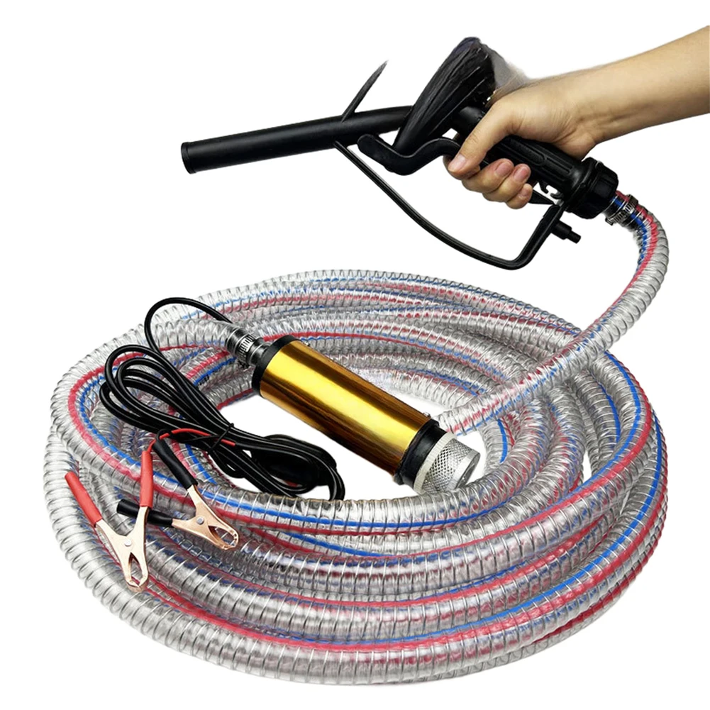 24v Water Pump Diesel Transfer Pump Rust Resistant Casing Multi-channel Sealing System Gardening 38mm For Demanding Environments