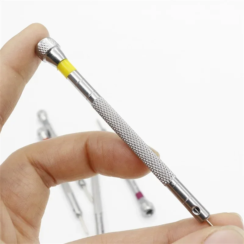 0.8-1.6mm Small Steel Screwdriver for Watch Glasses Repairing Portable Hand Tools Band Removal with Mini Link Pins Watchmaker