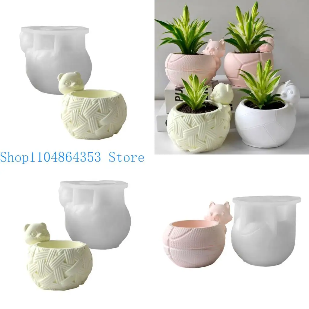 

652f Прочная силиконовая сеялка животных для плантаторов животных для проектов Crafter цементной смолы