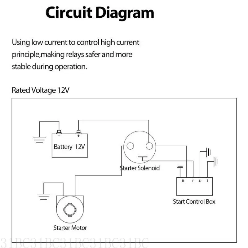 

Metal Starter Solenoid Relays Multifunction Starter Solenoid Relays Frequent Start Relays for GX390 Engines & Generators