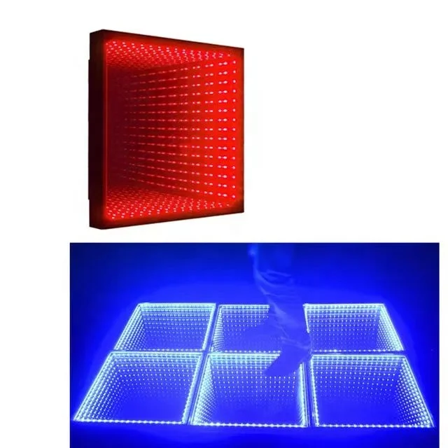 Imagem -06 - Vidro Temperado 3d Led Light up Dance Floor dj Disco Painel Tile