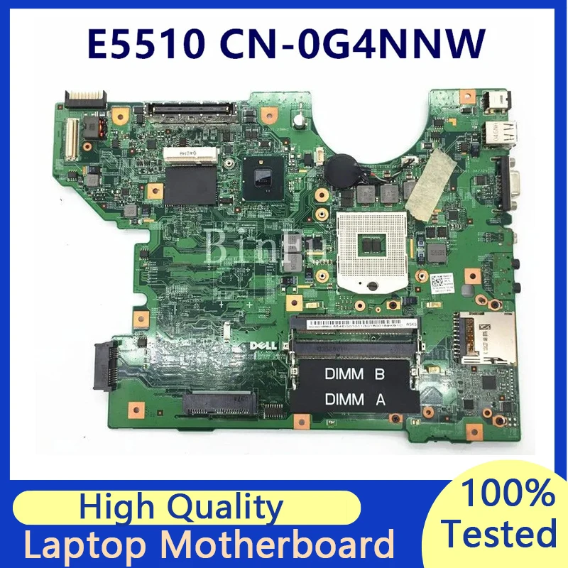 

CN-0G4NNW 0G4NNW G4NNW Mainboard For Dell Latitude E5510 Laptop Motherboard DDR3 SLGZS 100% Fully Tested Working Well