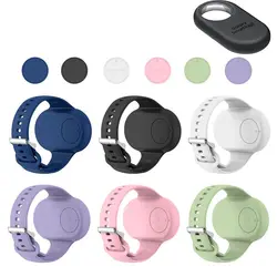 Case for Samsung Galaxy SmartTag 2 Soft Silicone Strap Bracelet Protective Cover Shell for Galaxy SmartTag2 Children Watch Strap