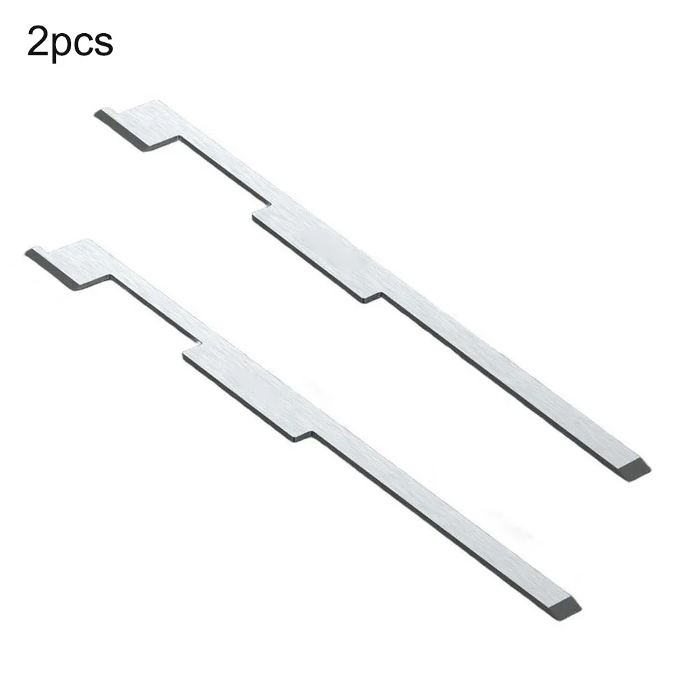 

User-friendly Handle Dual-Headed Scraper 420 Stainless Steel Material Long Handle For Leverage For Edge Banding Machines