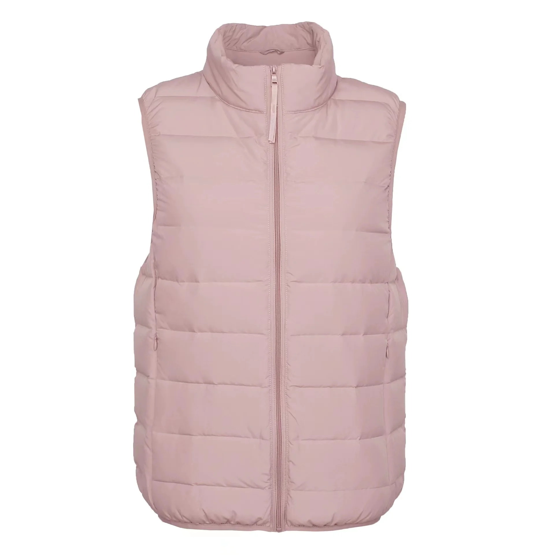 New Autumn Winter Women Sleeveless Waistcoat Jacket Ultra Light White Duck Down Vest Female Short Vest Outwear Oversize 3XL