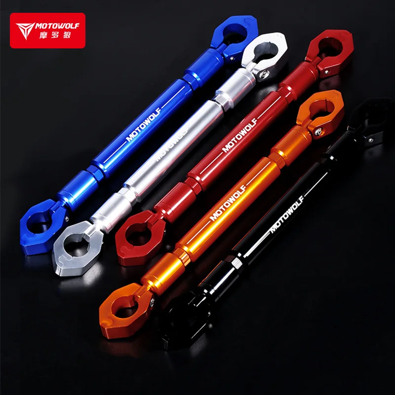 Motorcycle Balance Bar Aluminum Alloy Modification Accessories Universal 22mm Thickened Handle Extended Motorbike Strengthened